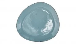 Peill+Putzler Teller dreieckig Siena | 22,5|cm Türkis / Braun