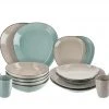 Peill+Putzler Kombiservice, 16-teilig Siena Due | Türkis / Steingrau -ALA Geschir Verkaufs 11523702 1 201910182234
