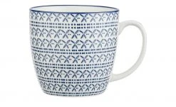 for friends Becher | Blau gemustert -ALA Geschir Verkaufs 11523711 1 201912062238
