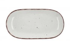 Peill+Putzler Servierplatte 25cm Siena | 25|cm Weiß / Braun