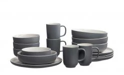 Ritzenhoff & Breker Kombiservice, 16-teilig Jasper | Grau / Weiß -ALA Geschir Verkaufs 11524721 6 202012232233