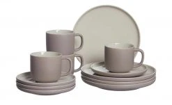 Ritzenhoff & Breker Kaffeeservice, 12-teilig Jasper | Taupe / Weiß -ALA Geschir Verkaufs 11524728 1 202012232232