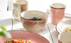 Ritzenhoff & Breker Kombiservice 16-tlg. Happy | Grau + Rosa -ALA Geschir Verkaufs 11524733 4 202104162236