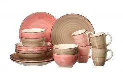 Ritzenhoff & Breker Kombiservice 16-tlg. Happy | Grau + Rosa -ALA Geschir Verkaufs 11524733 6 202101182237