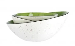 Peill+Putzler Schale M Genua | Grün / Weiß Schale M