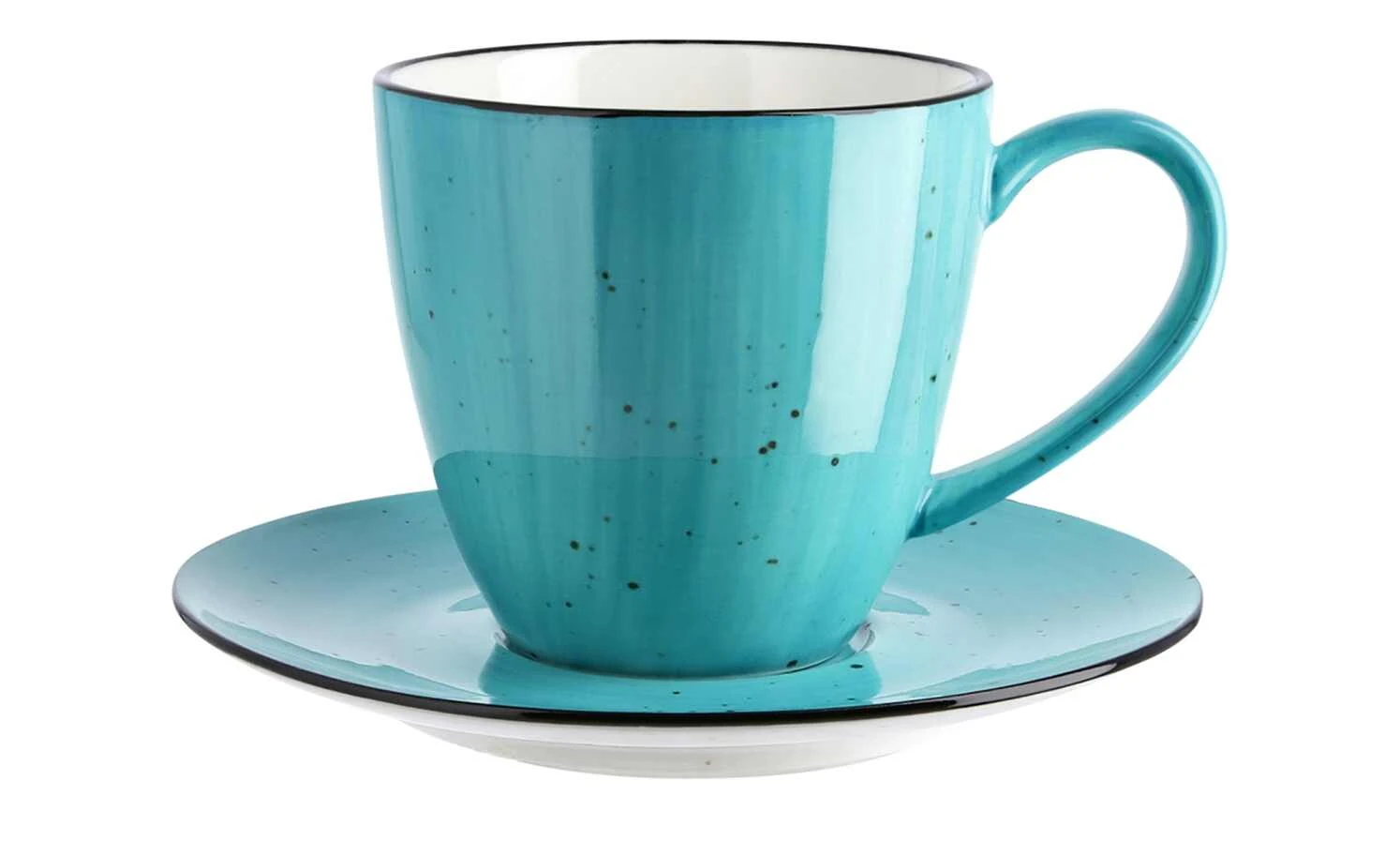 Peill+Putzler Kaffeeuntertasse Genua | Blau / Weiß Kaffeeuntertasse 4 Peill+Putzler Kaffeeuntertasse Genua | Blau / Weiß Kaffeeuntertasse – Bild 2