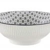 for friends Schüssel groß schwarz Juna | Schwarz / Weiß 21|cm